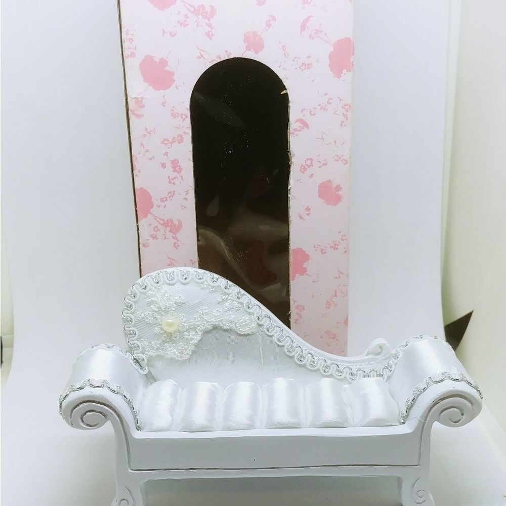 Sofa Shaped Storage Rack Hand Made Iron - Picture 9 of 9